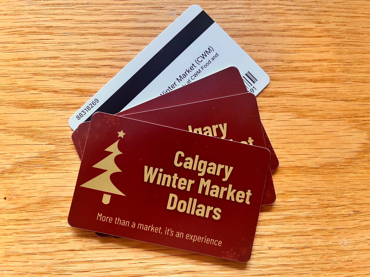 Calgary Winter Market Dollars – Gift Card (Physical Card)